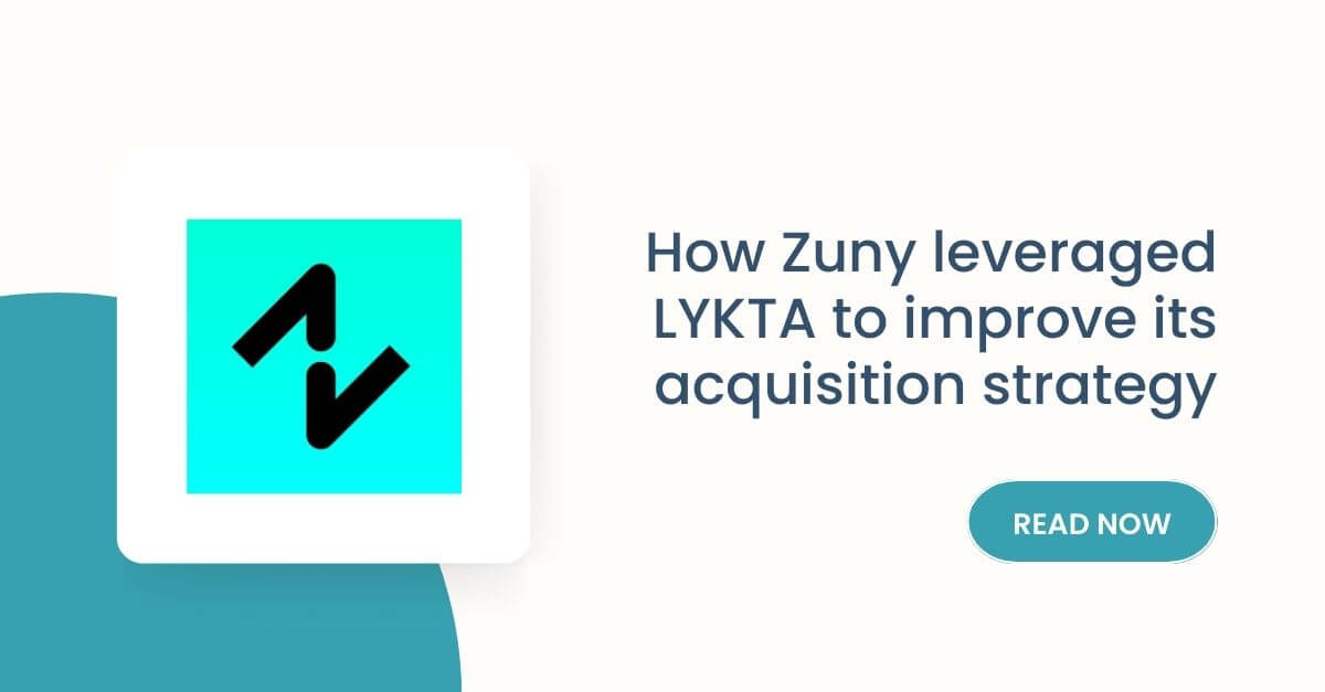 LYKTA case study - Zuny website